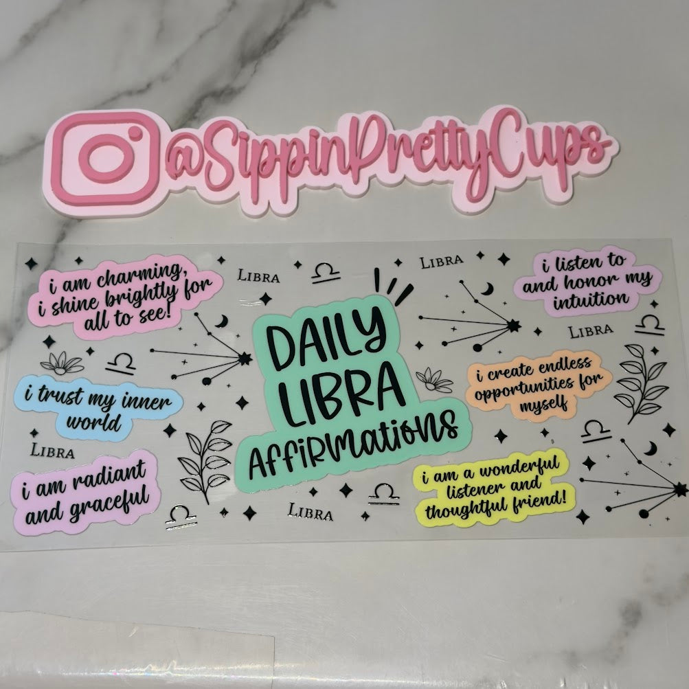 Zodiac Signs Affirmations Single & Bundle