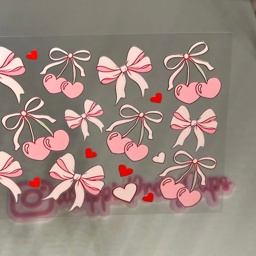 Cherry / Cherry Hearts and Bows