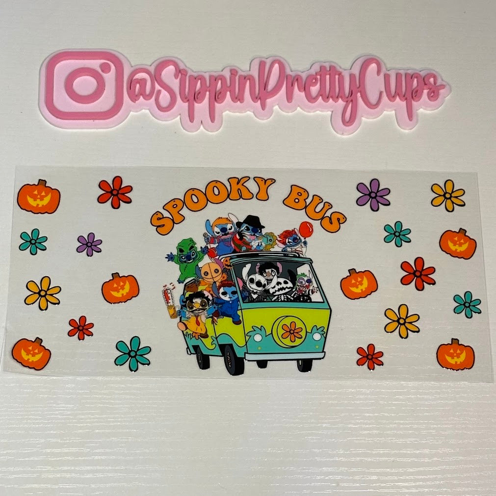 Halloween / Spooky Bus Stitch