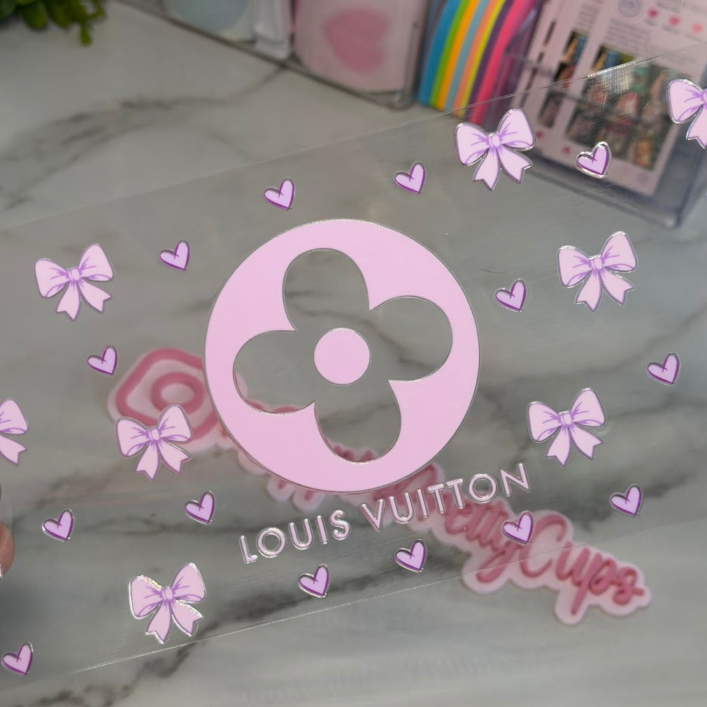 Name Brands / LV light Purple bows