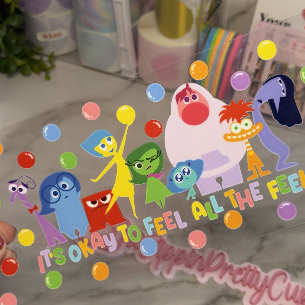 Movie / Inside Out 2 Colorful Bubbles