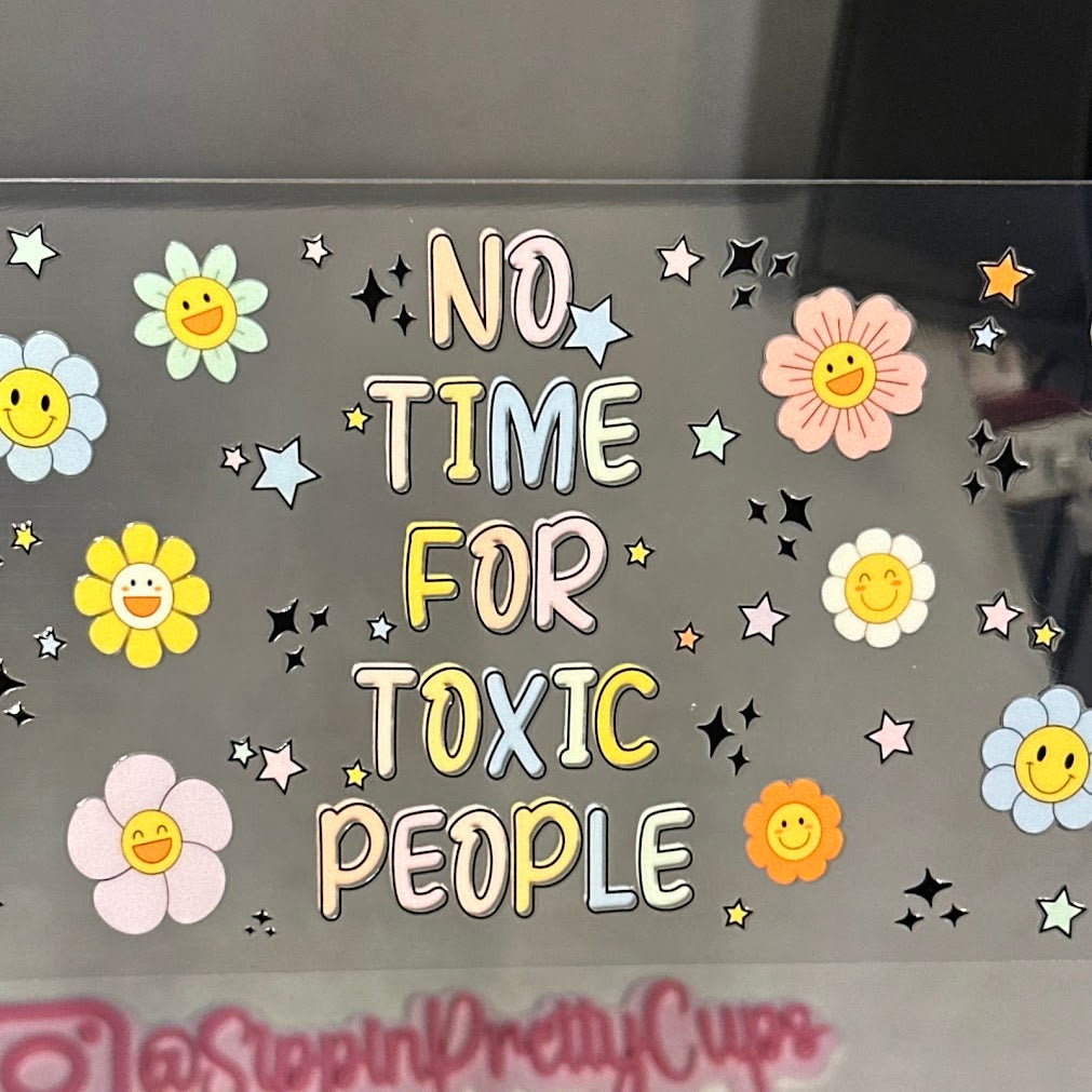 Saying / No toxic people