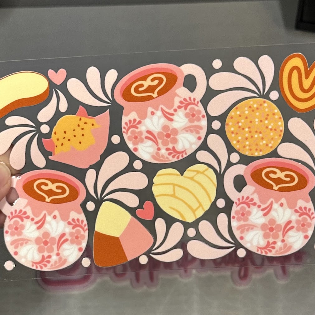 Mexican / Pink Talavera Jarrito Coffee