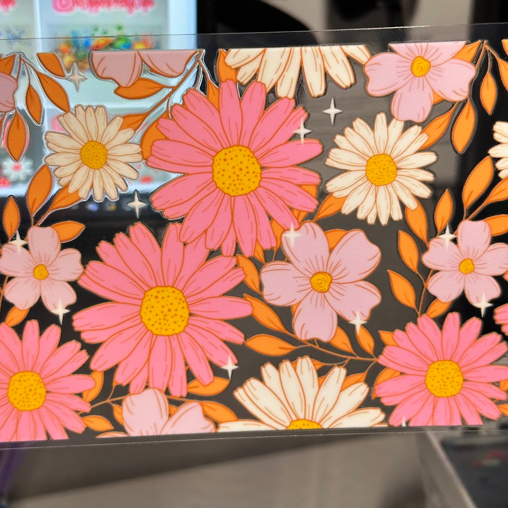 Flowers / Orange , Pink and White Flowers