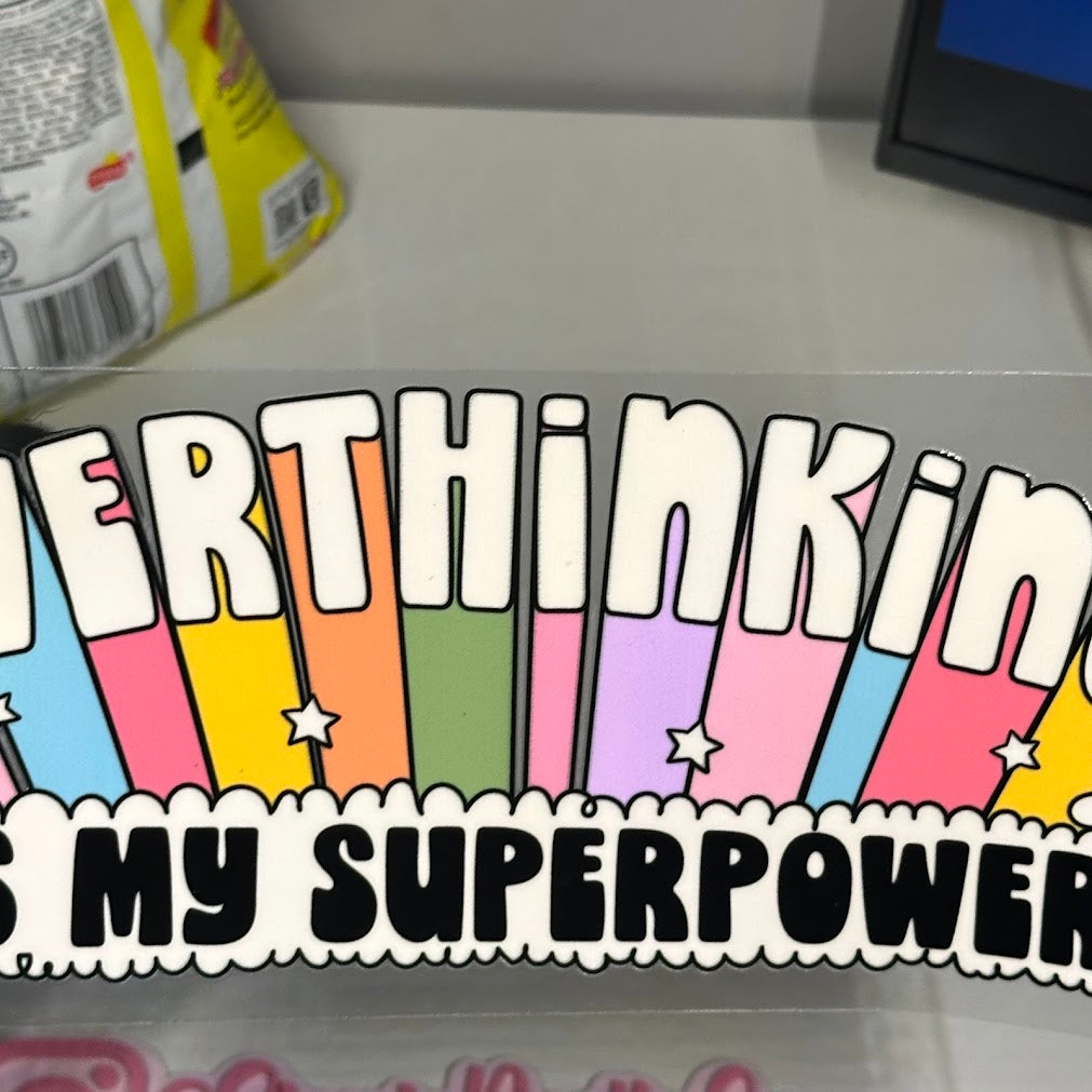 Funny / Overthinking superpower