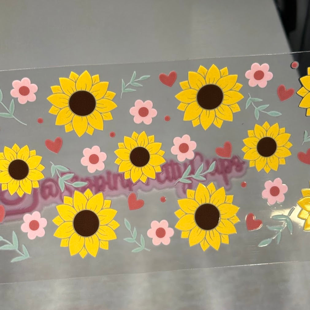 Flowers / Sun Flowers and hearts