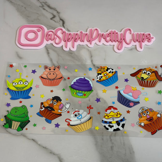 Tot Story / Toy Story friends Cupcakes