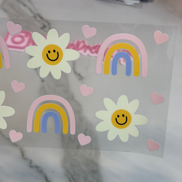 Children / Cute Rainbows Hearts and Sunshine