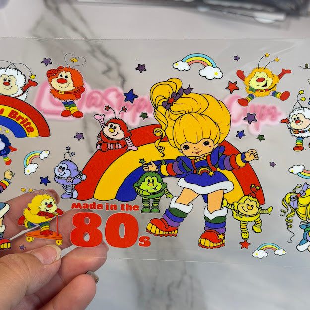 Girly / Rainbow Brite made in the 80's