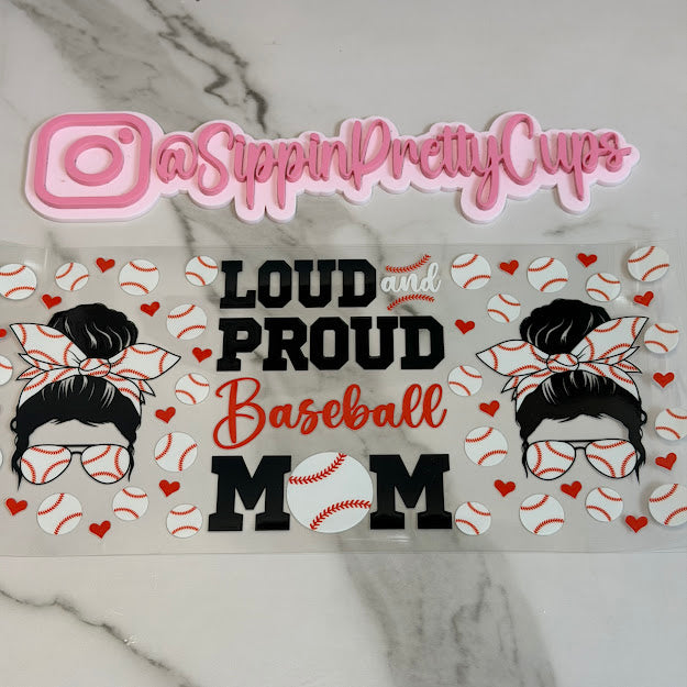 Sports / Loud Proud Baseball Mom