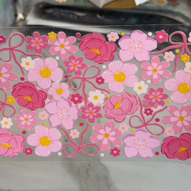 Flowers / Pink Floral Spring and Bows
