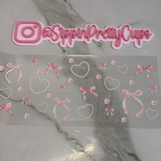 Girly / Pearl Hearts and Bows Coquette