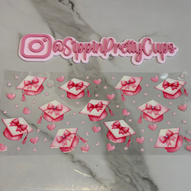 Graduation / Pink Graduation caps