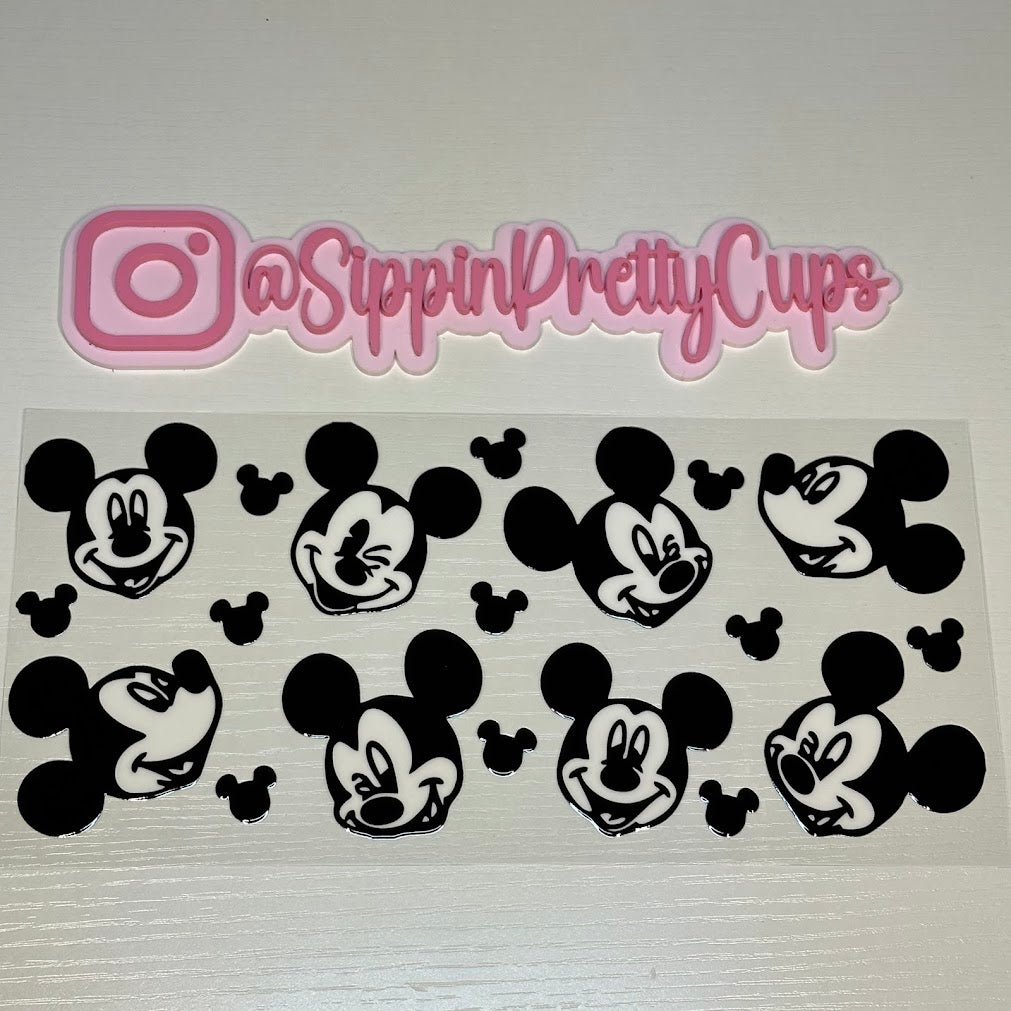 Mickey Mouse / Black and White heads