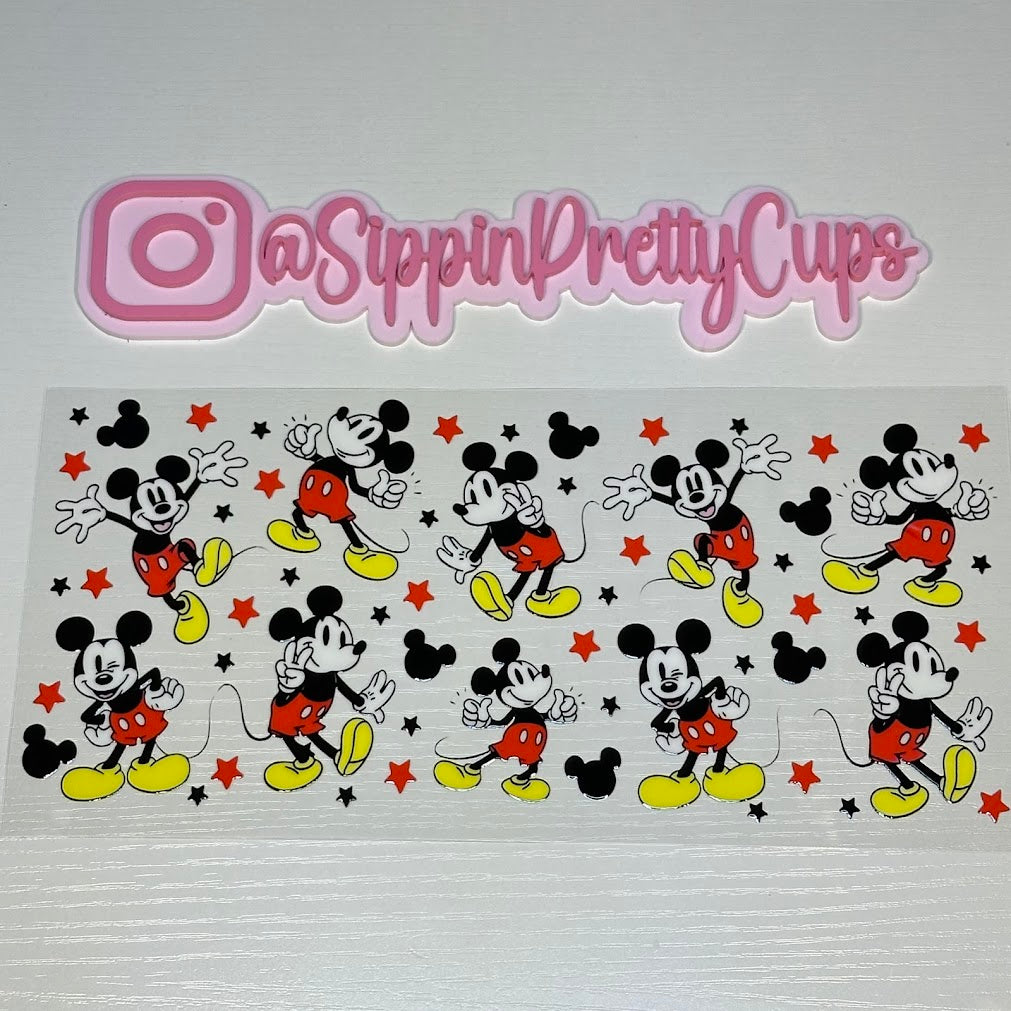 Mickey Mouse , ears, and stars