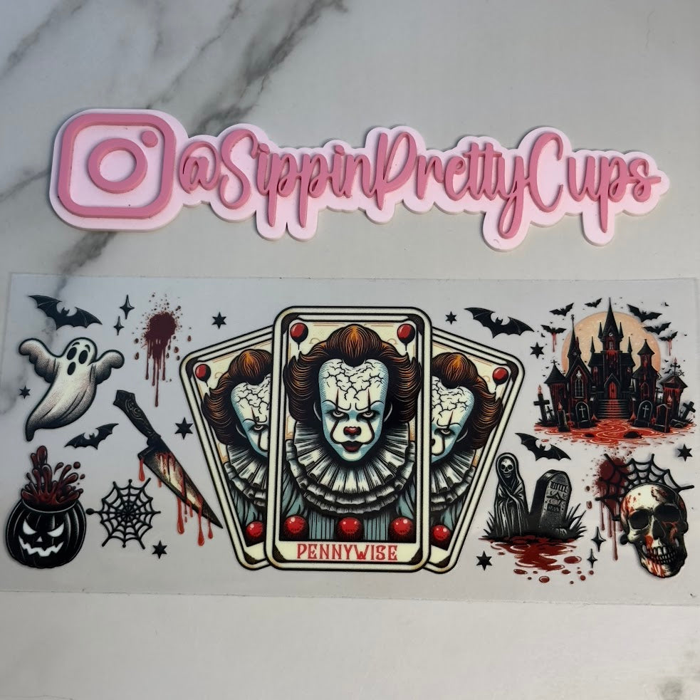 Halloween / Pennywise Clown Tarot