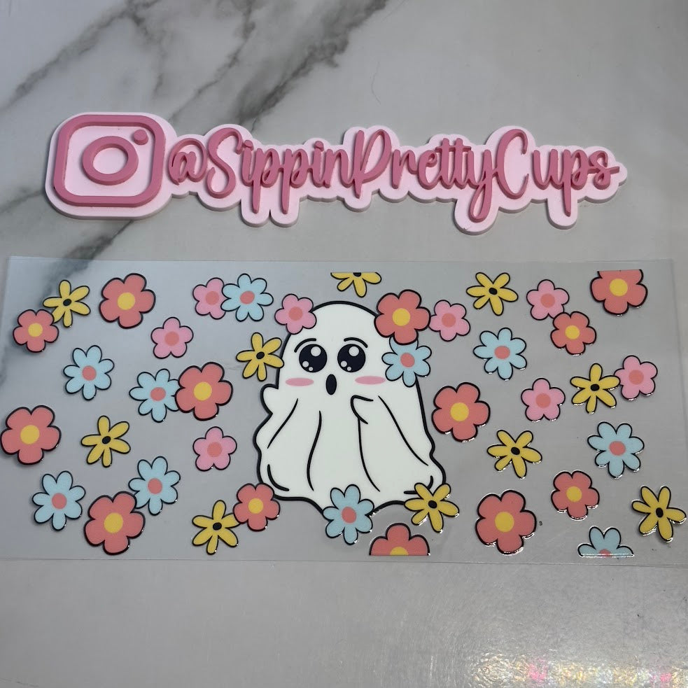 Halloween / Ghost Flowers