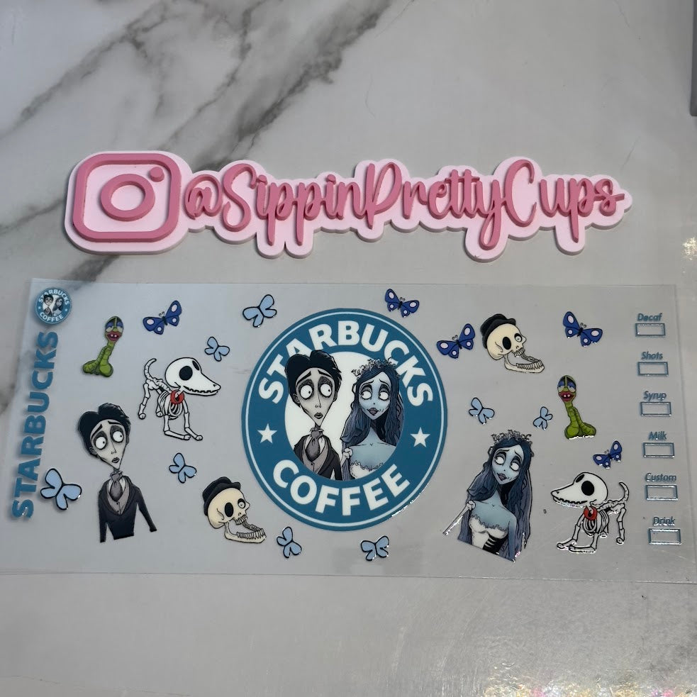 Halloween / Corpse Bride Starbucks