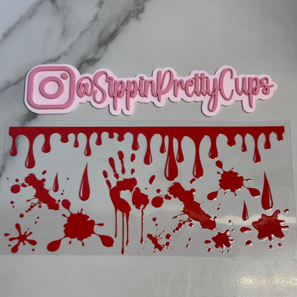 Halloween / Bl00d Drip hand prints