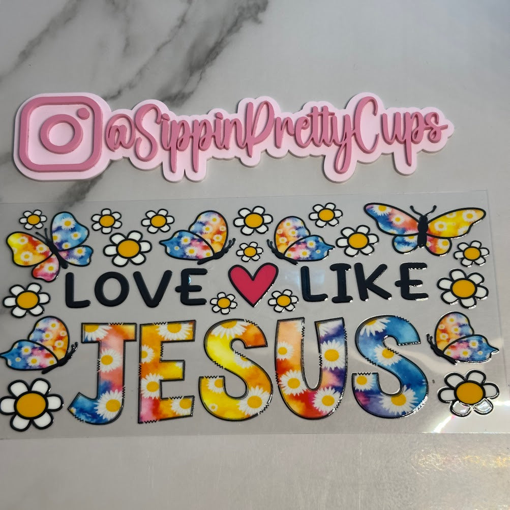 Religious / Love Like Jesus butterflies