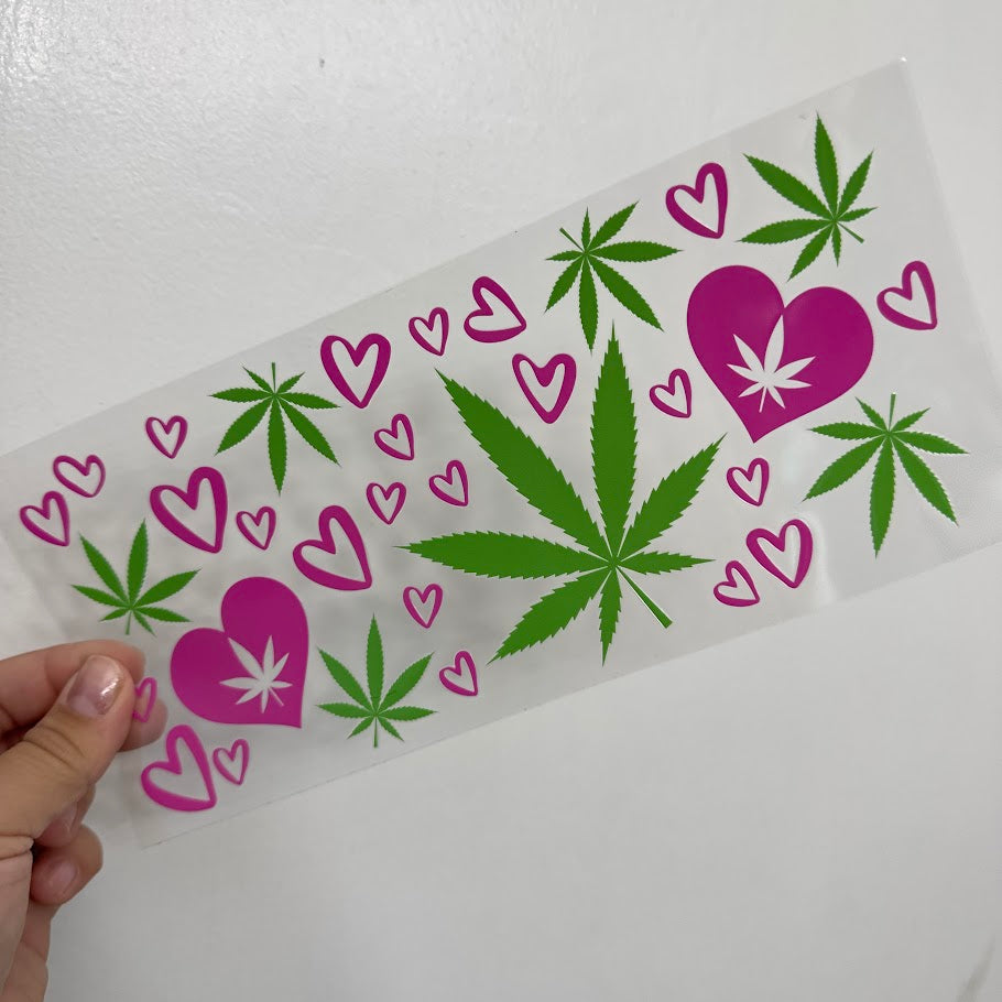 420 / Pink heart Mary J