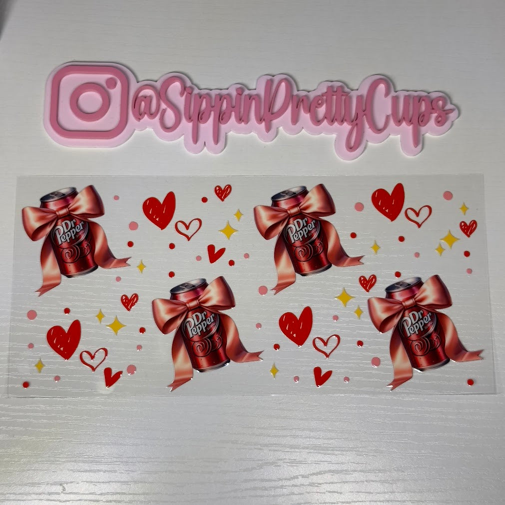 Drinks / Dr. Pepper Cans and Bows