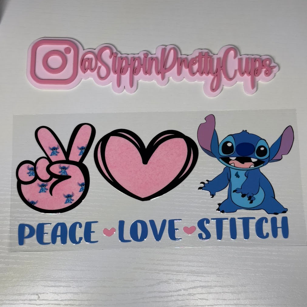 Stitch / Peace Love Stitch