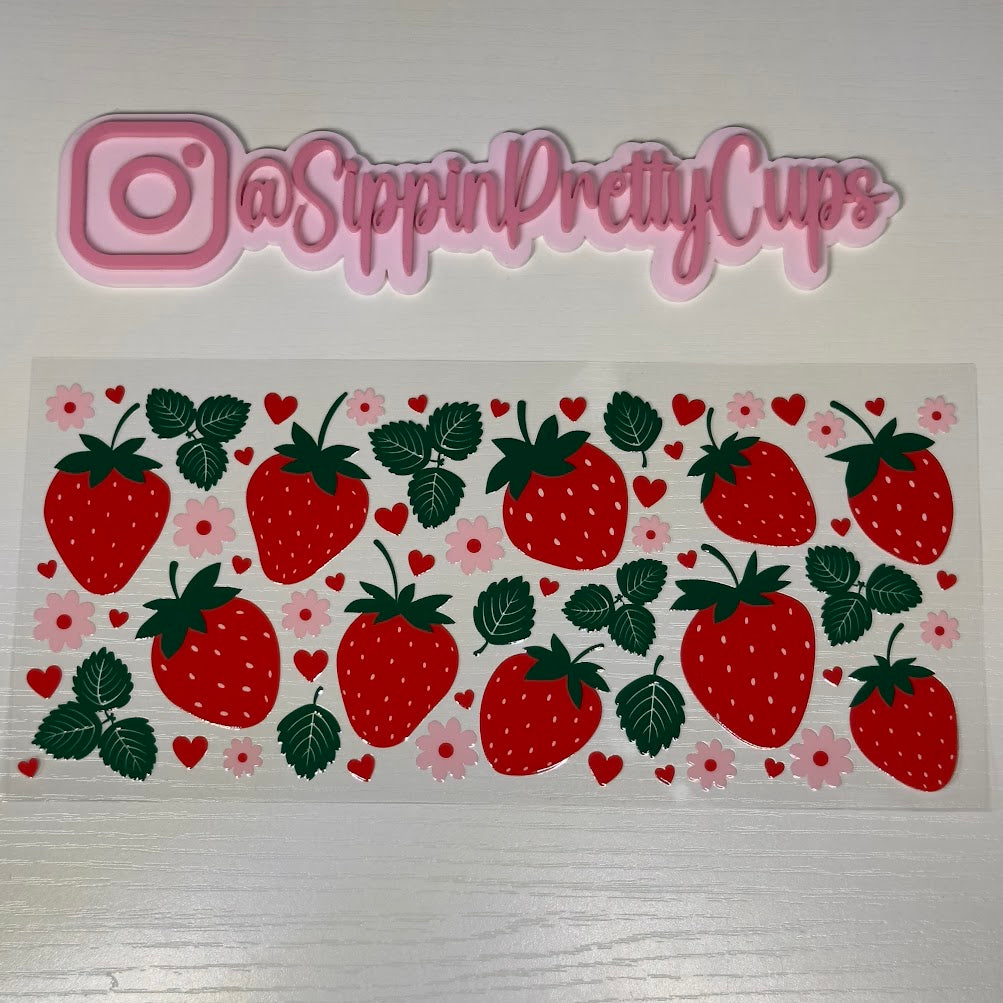 Strawberries and Flowers
