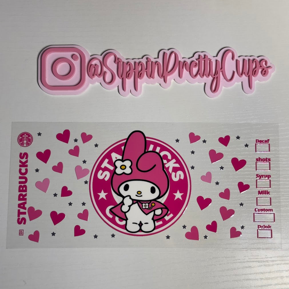 HK / My Melody Starbucks Coffee