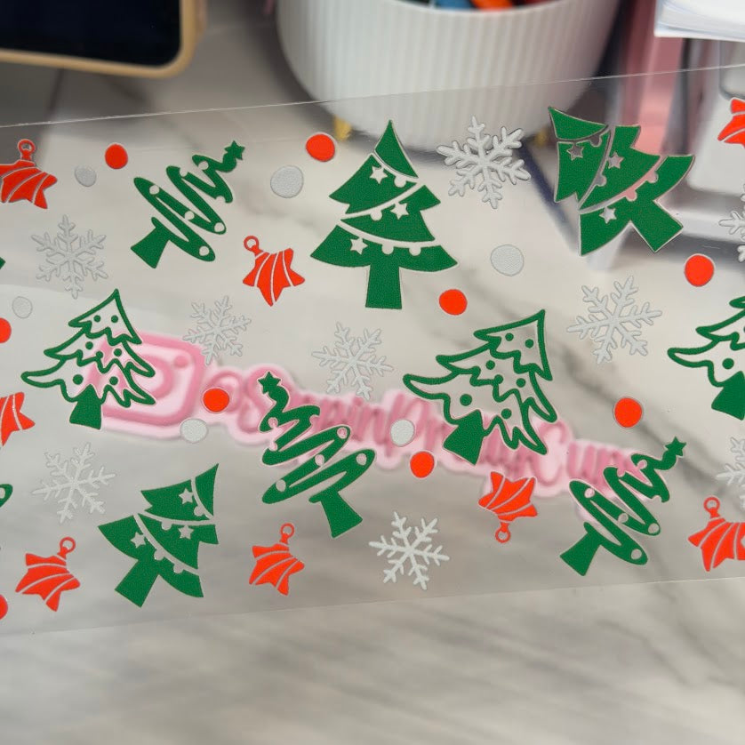 Christmas / Christmas Trees and Snowflakes