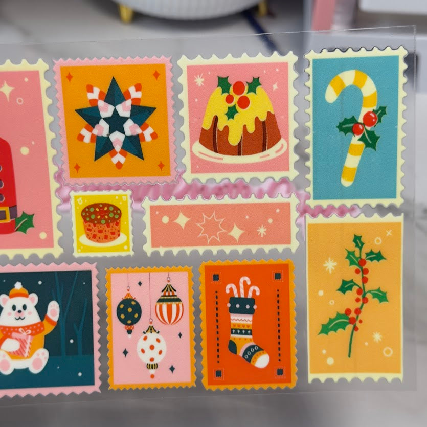 Christmas / Christmas things Stamps Portrait