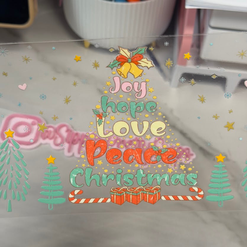 Christmas / Joy Hope Love Peace Christmas
