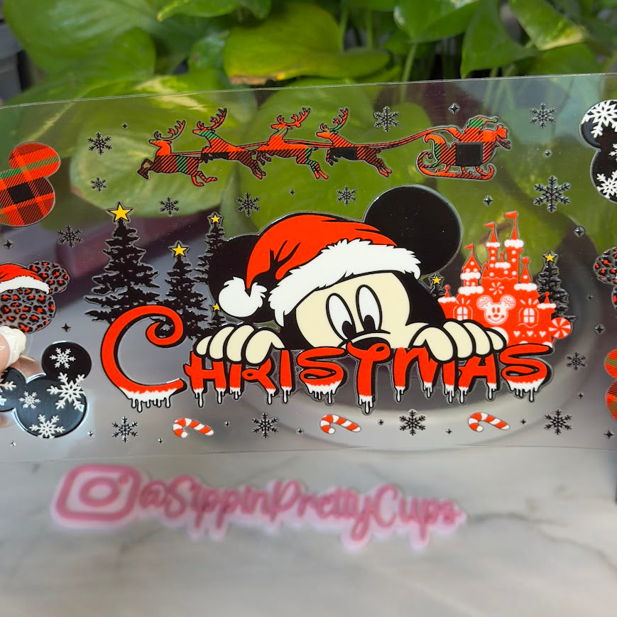 Christmas / Mickey Mouse Christmas Snowflakes