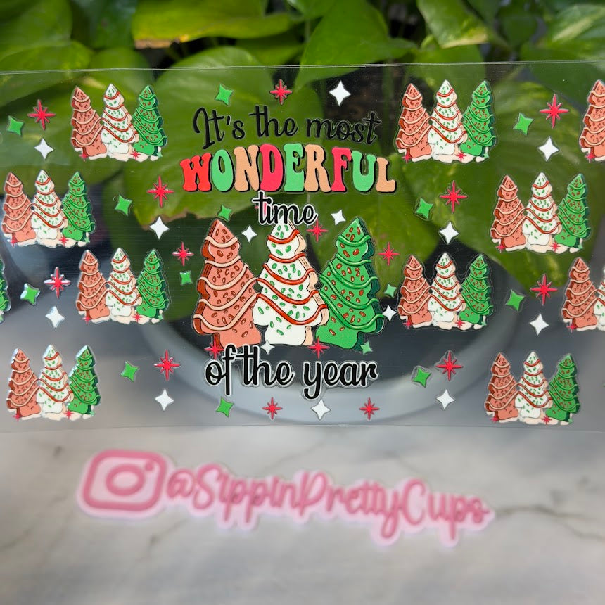 Christmas / Most Wonderful time of Year 3 Trees