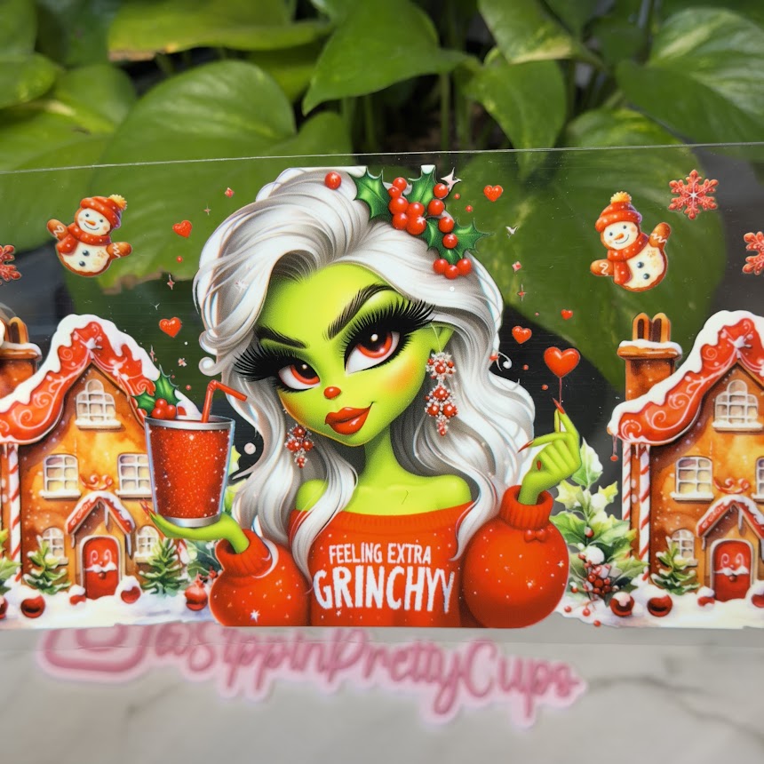 Christmas / Feeling Extra Grinchy Red Grinch Girl