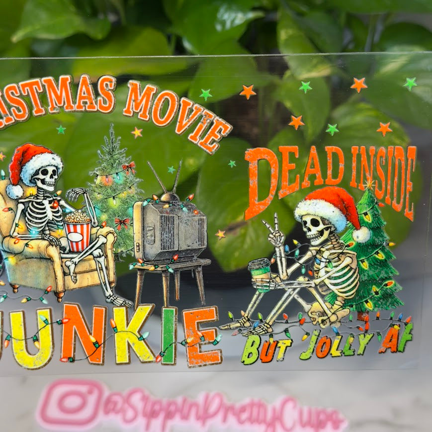 Christmas / Christmas Movie Junkie Skeleton
