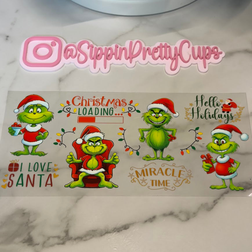 Christmas / Grinch couch Christmas Loading