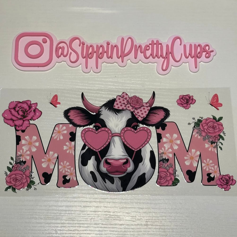 Pink Cow Mom