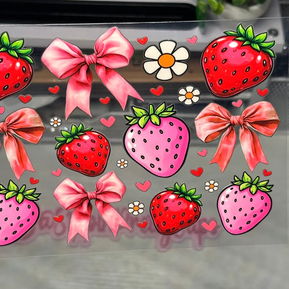 Strawberries and Bows