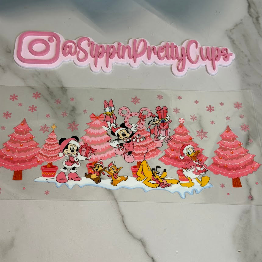 Christmas / Mickey and Friends Pink Christmas