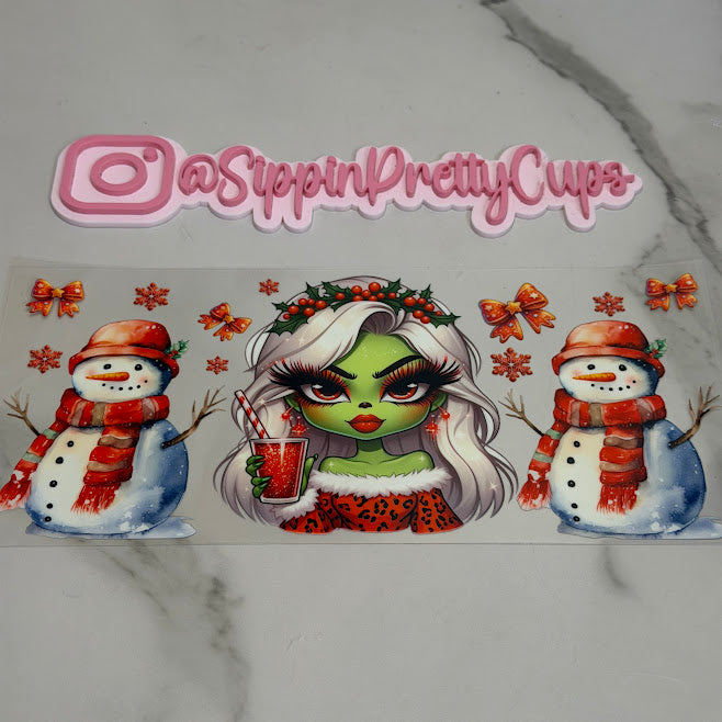 Christmas / Red mama clause Grinch