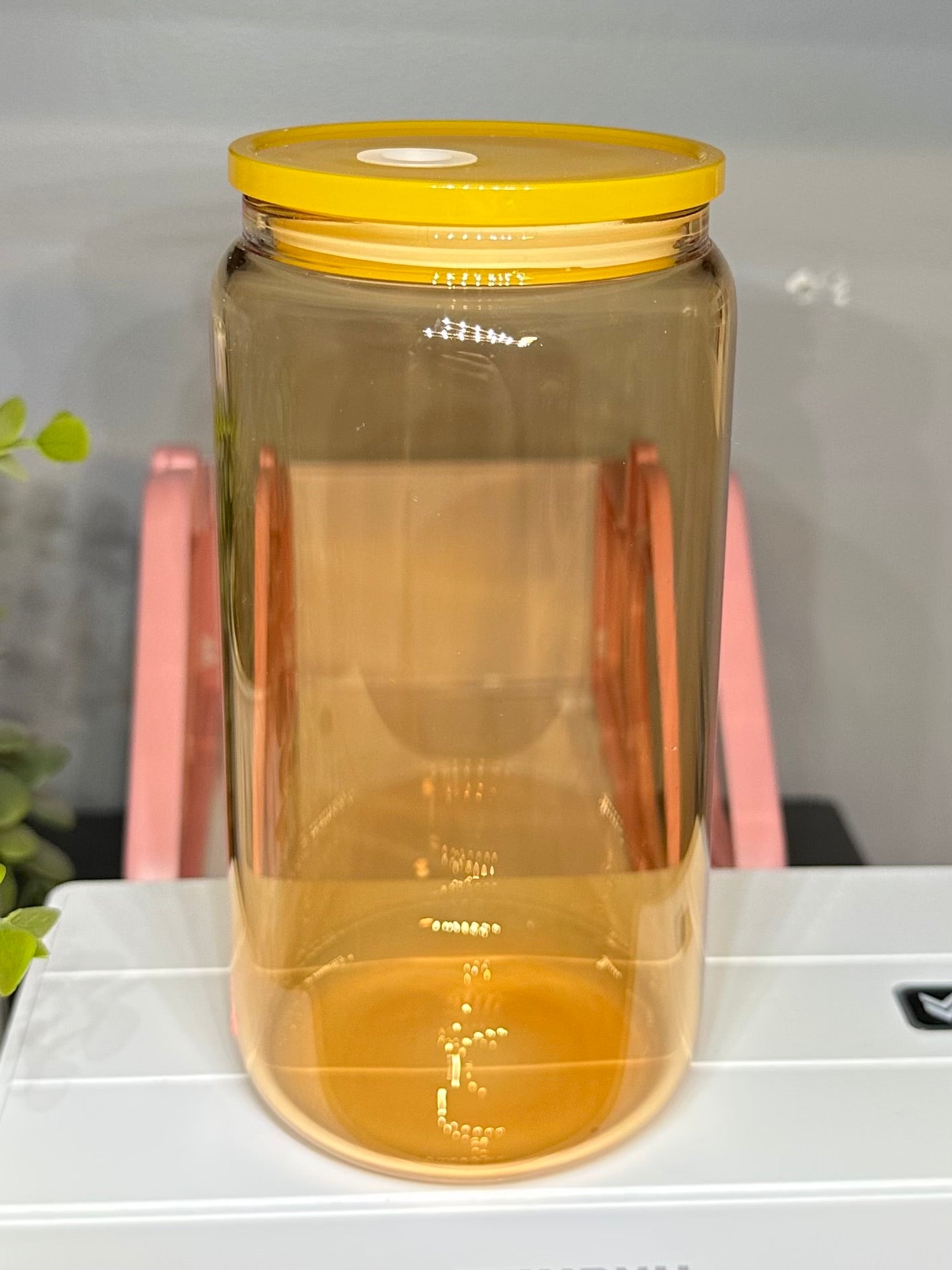 16oz Colored Jelly Glass