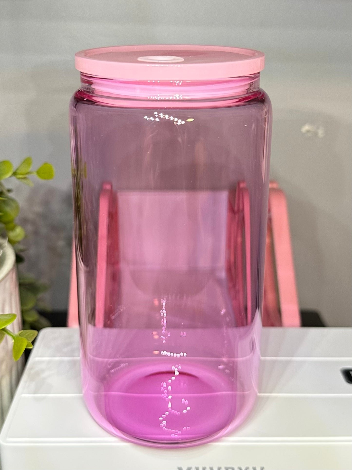 16oz Colored Jelly Glass