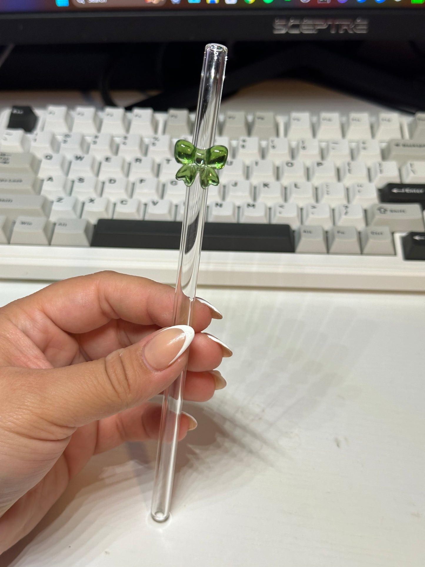 Glass Colored Bow