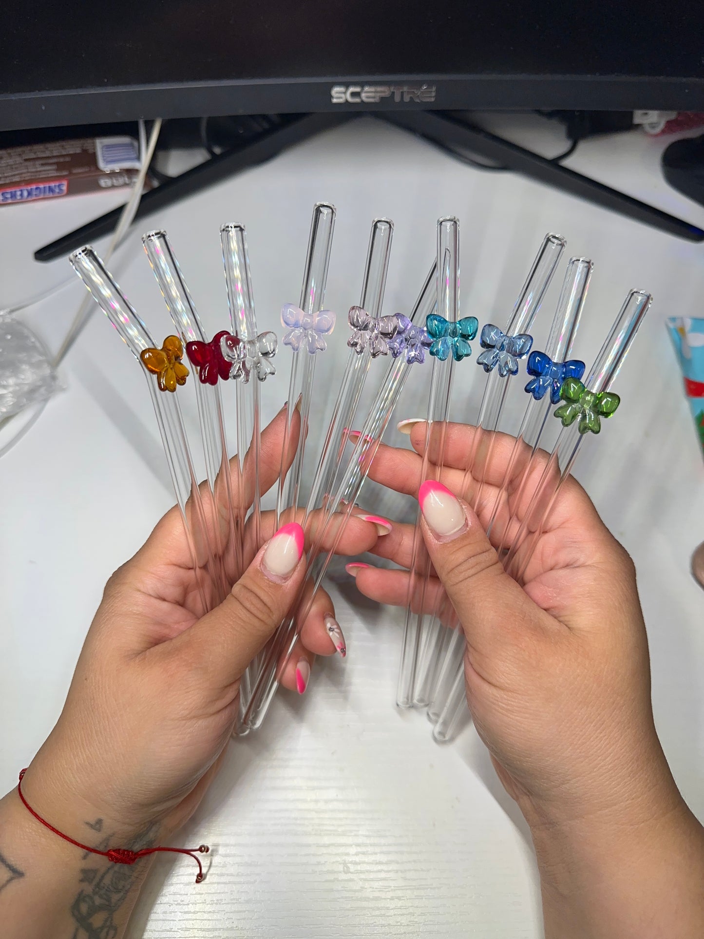 Glass Colored Bow