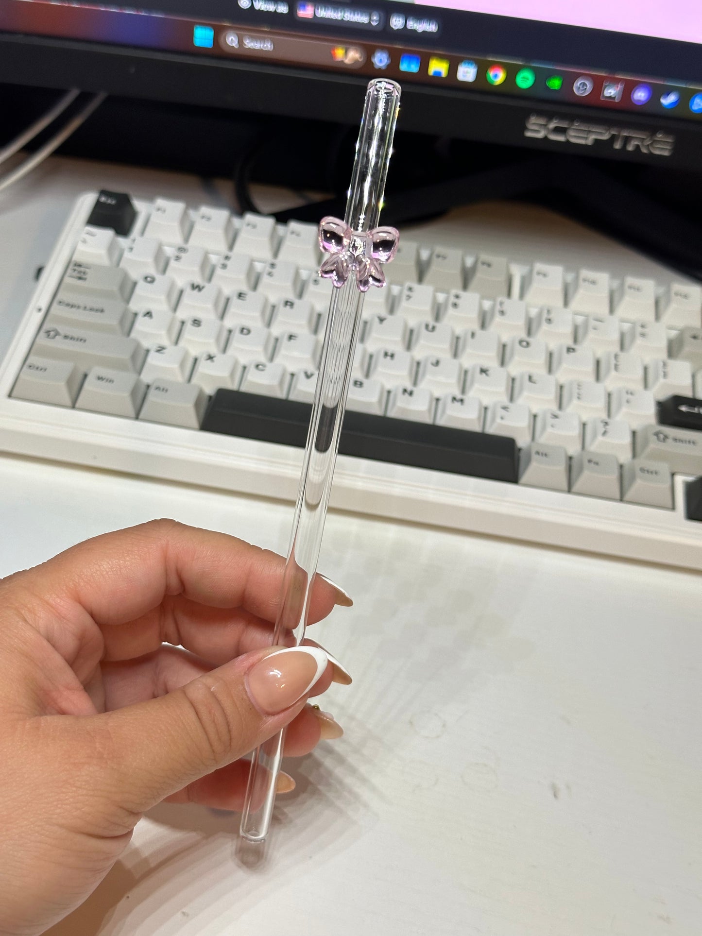 Glass Colored Bow