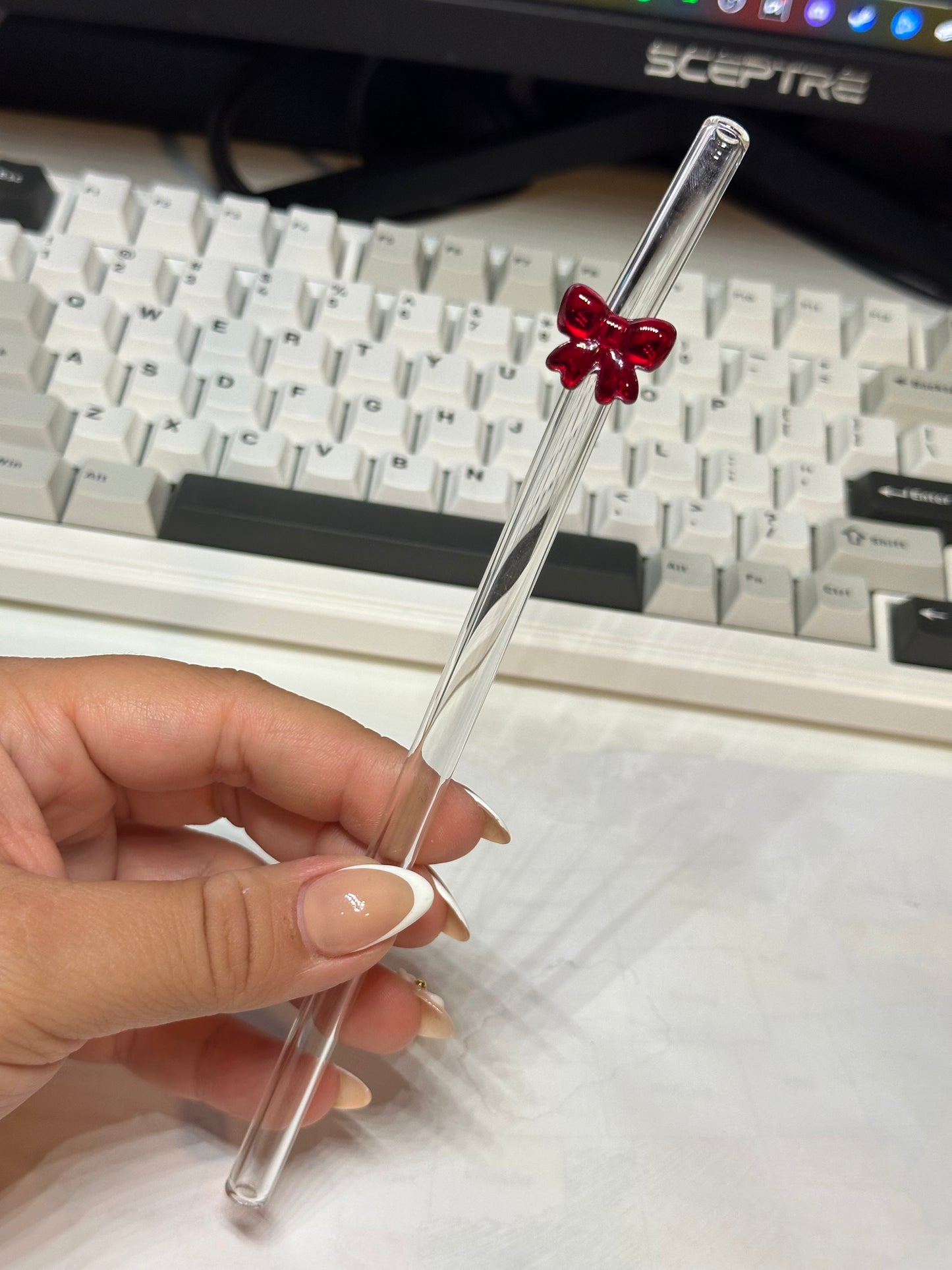 Glass Colored Bow