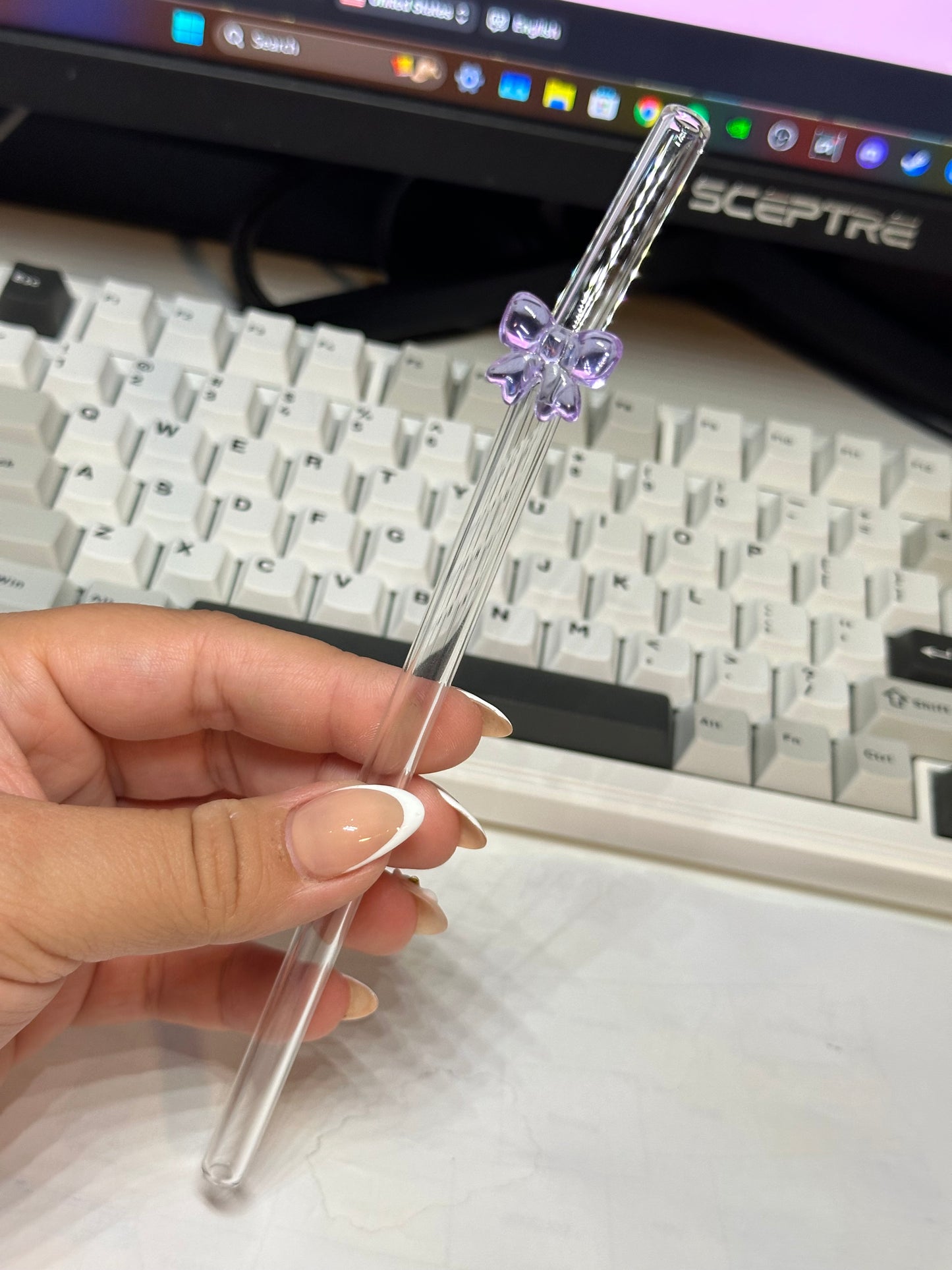 Glass Colored Bow