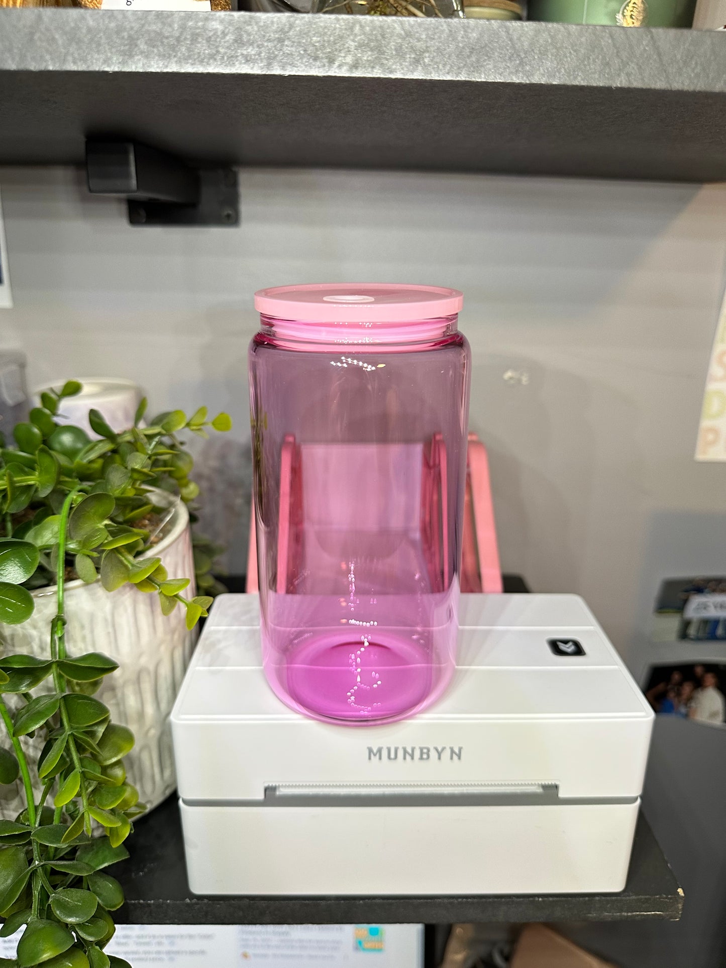 16oz Colored Jelly Glass