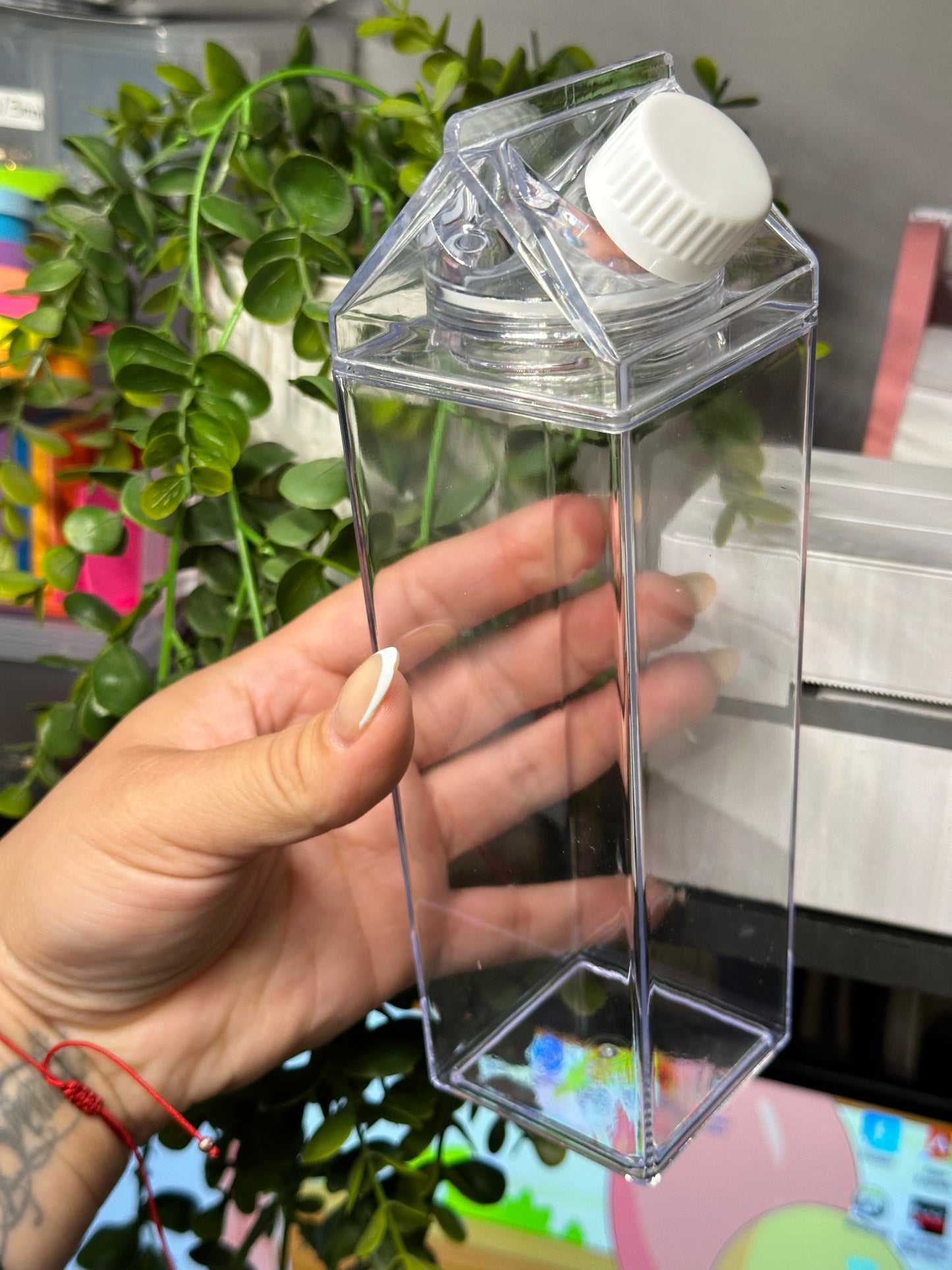 17oz Acrylic Milk Carton